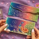 Rajsi Mayur Personalized shagun envelope with gold foil