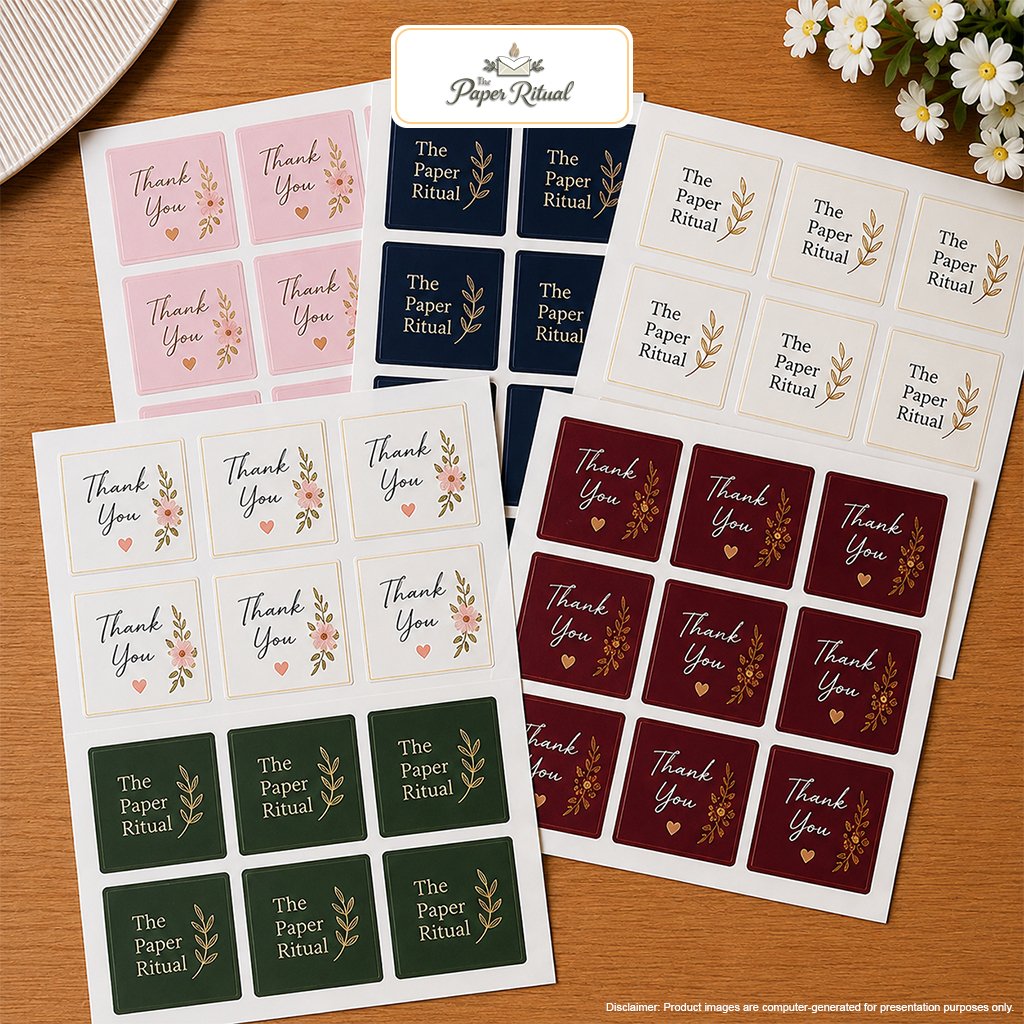 3 inch Customized Square Stickers