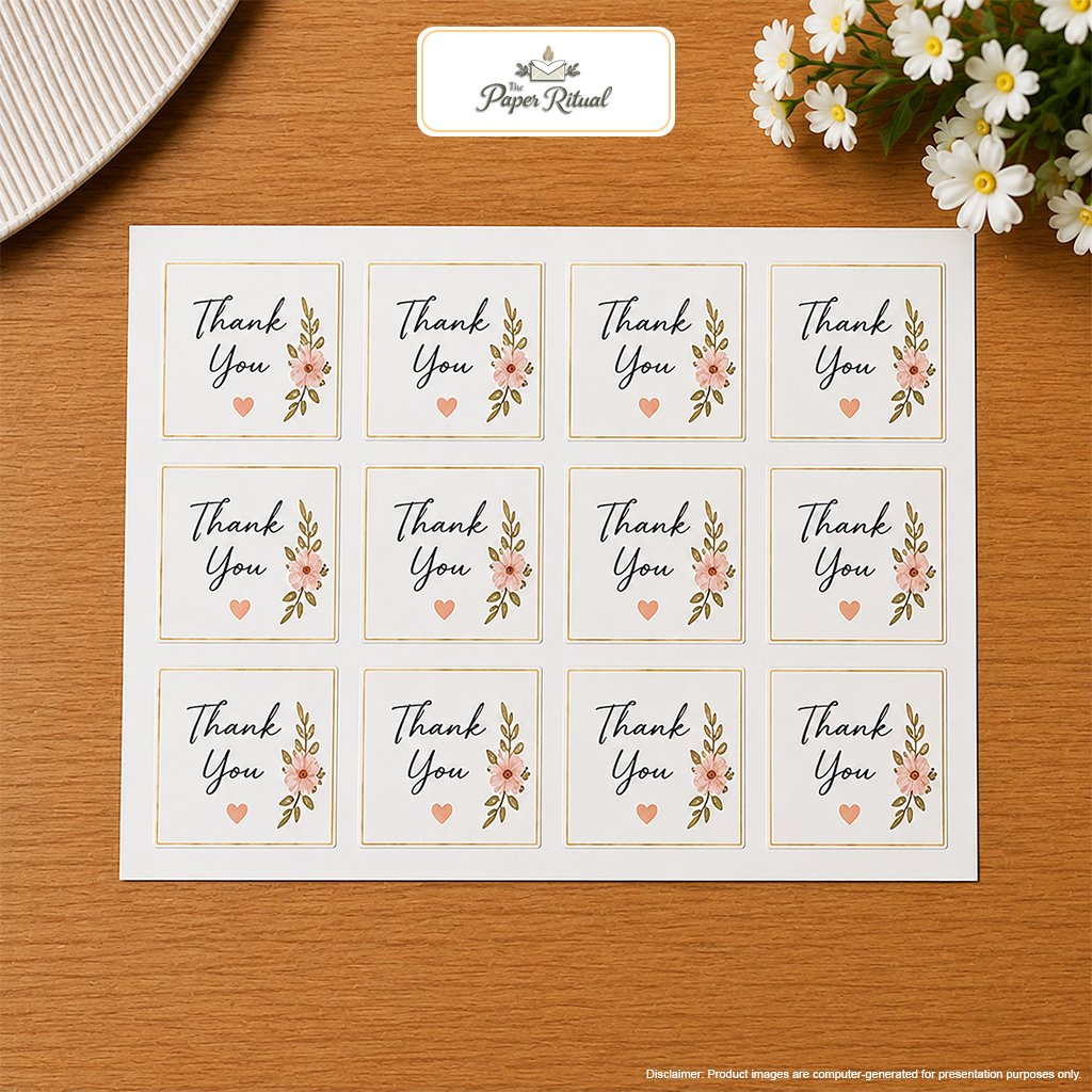3 inch Customized Square Stickers