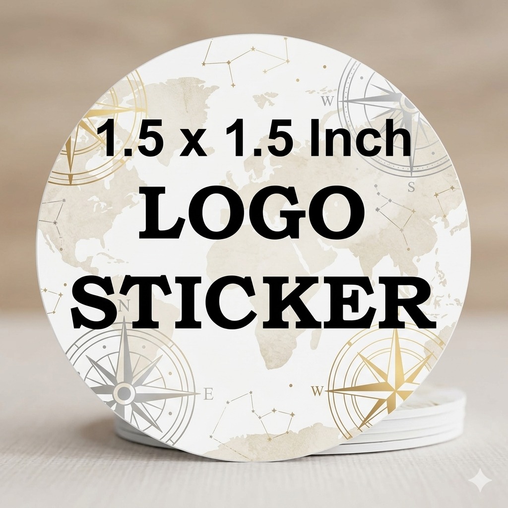 1.5 inch Customized Round Stickers