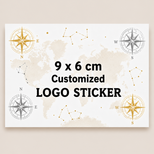 9×6 cm Customized Stickers
