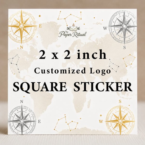 2 inch Customized Square Stickers