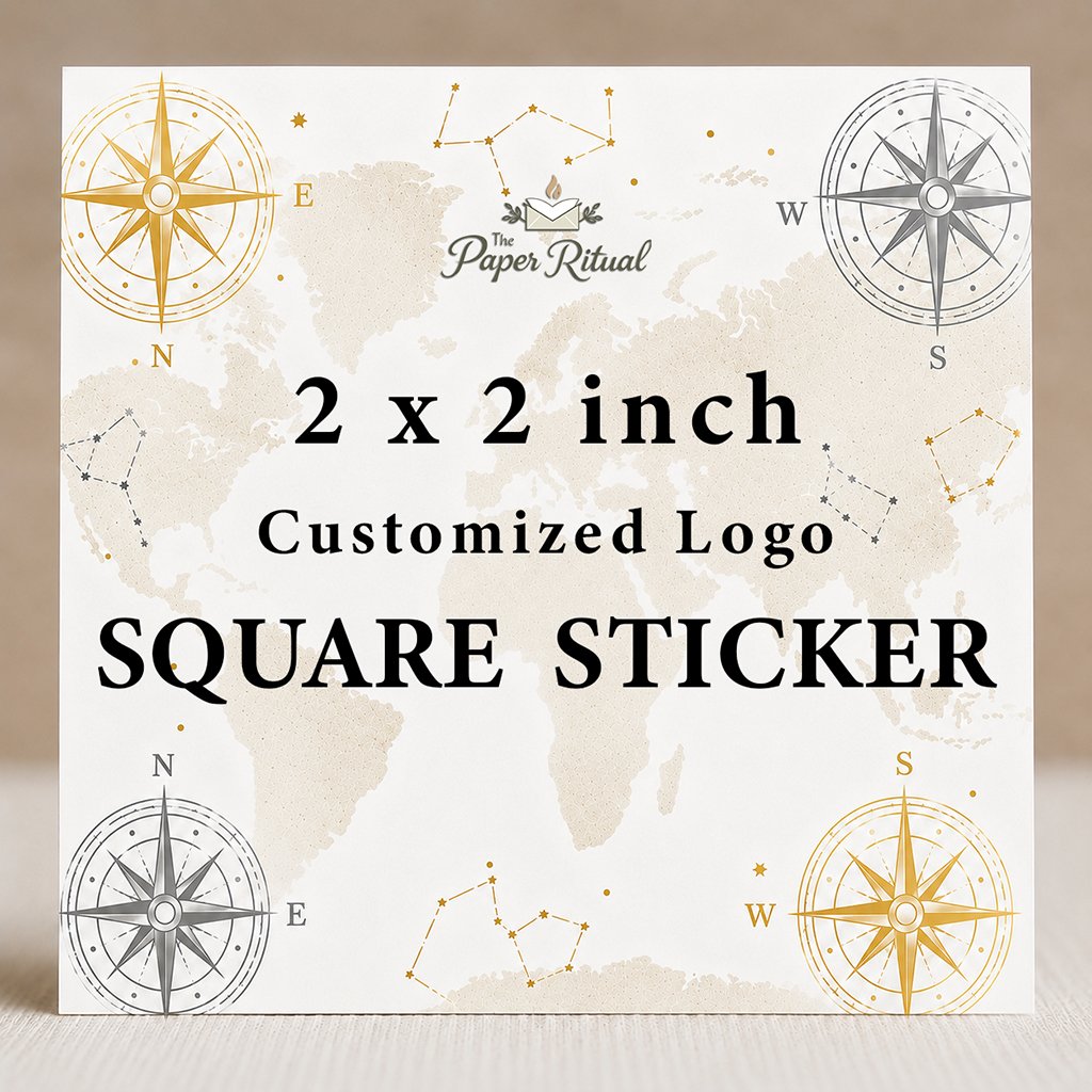 2 inch Customized Square Stickers
