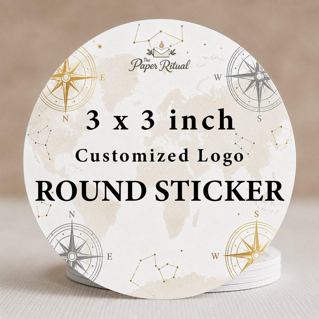3 inch Customized Round Stickers