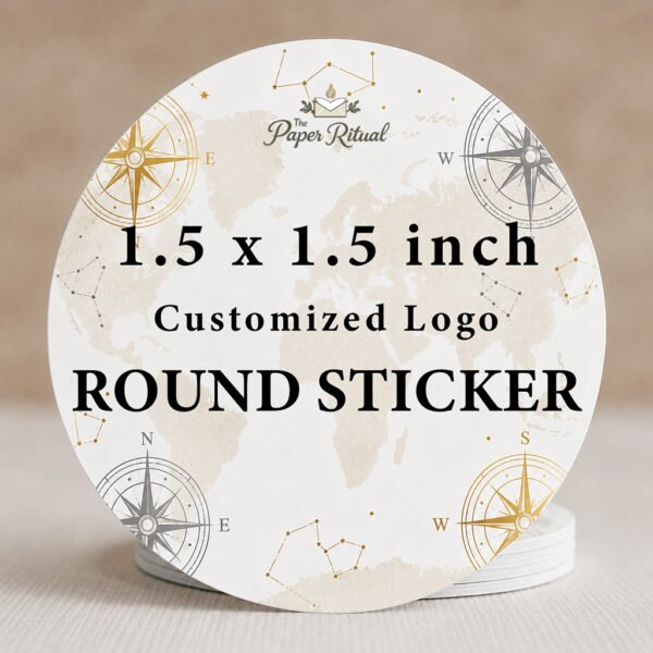 Home 20 1.5 inch Customized Round Stickers