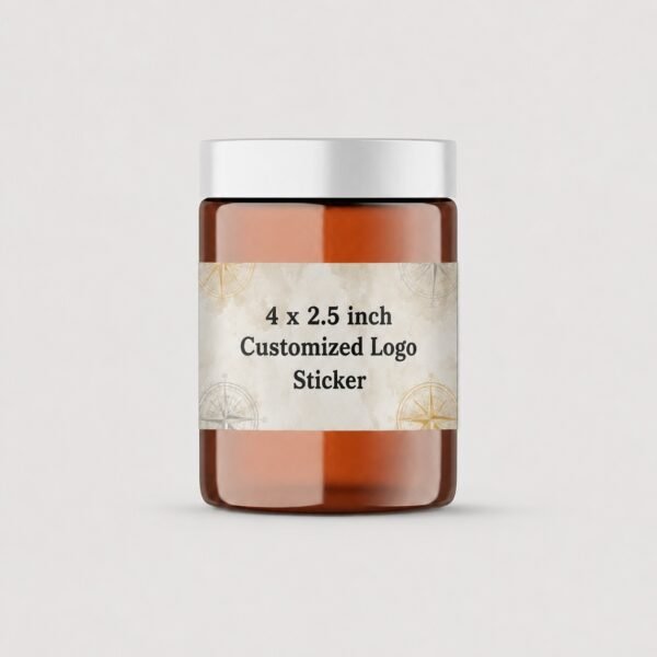4 x 2.5 inch Customized Stickers